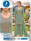 Kritika By Kaya Salsa Kurti With Bottom Dupatta